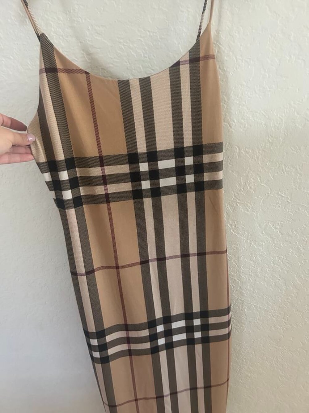 Fashion Plaid London Dress Small